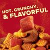 Chex Mix Hot and Spicy Snack Mix, Savory Snack Bag, Family Size, 13.5 oz view 4