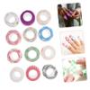 12pcs Self-Adhesive Finger Sports Bandages Elastic Wraps for Comfort Breathable and Flexible for Athletes Convenient and Finger Guards Multi view 3