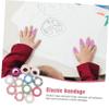 Balacoo 12pcs Finger Guard Bands Sports Finger Bandage Adhesive Bandages Support Breathable Non-Slip for Writing view 2