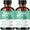 (2 Pack) Fungus Break Pro Drops - Official FungusBreak Pro Advanced Liquid Drop Supplement, All Natural Liquid Premium Support Formula Overall Health & Wellness Drop Supplement, 2 Bottles For 2 Months view 1