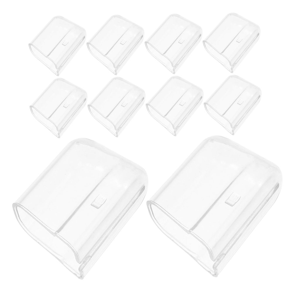 PLAFOPE Toothbrush Head Cover Caps 20 Pack Pc for Travel and Home Use