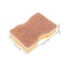 BATHVEVE 4pcs Natural Cellulose Dishwashing Sponges Non-Scratch Kitchen Cleaning Cloths Oil-Resistant Reusable Scrub Pads for Dishes and view 2