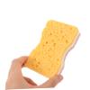 BATHVEVE 4pcs Natural Cellulose Dishwashing Sponges Non-Scratch Kitchen Cleaning Cloths Oil-Resistant Reusable Scrub Pads for Dishes and view 3