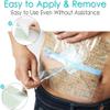 12"x15.7" Waterproof Dialysis Catheter Shower Cover Chest Port Shield Protector for Central Line G Feeding Tubes Transparent Wound Dressing, Pack of 14 view 3