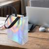 WOFASHPURET 20pcs Handle Bags Custom Iridescent Bags for Shopping Party Favors Birthday Treats view 4