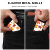 Autumn Maple Leaves Lighter Case Cover, Personalized Graffiti Lighter Sleeve, Double-Sided Vintage Metal Protector view 3