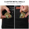 Wine Bottle Art Lighter Case Cover, Personalized Graffiti Lighter Sleeve, Double-Sided Vintage Metal Protector view 3
