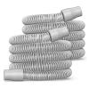 2-pack CPAP Hose, Universal CPAP Tubing - 6 Foot (72") Standard 22mm, Compatible with Most CPAP, BiPAP, and BiLevel Machines, CPAP Supplies, Durable, Flexible, Leakage Free, Gray view 1