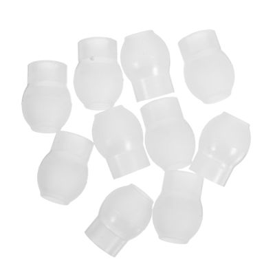 Anneome 10pcs Silicone Stopper Replacement Tips Soft Ear Tips for Stethoscope Earplugs