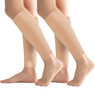 bropite 2 Pairs Calf Compression Sleeves Women&Men 20-30mmHg Medical Shin Splint for Leg Surpport Relief Pain Varicose Veins
