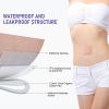 100Pcs Disposable Castor Oil Belly Button Patch | 3.15"*3.15" Highly Absorbent | Self-Adhesive Castor Oil Pack Wrap for Neck/Shoulders/Knees | No Wash | Organic Cotton | Anti-Seepage view 3