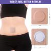 100Pcs Disposable Castor Oil Belly Button Patch | 3.15"*3.15" Highly Absorbent | Self-Adhesive Castor Oil Pack Wrap for Neck/Shoulders/Knees | No Wash | Organic Cotton | Anti-Seepage view 4