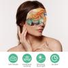 2 Pack Sleep Eye Mask for Women Men, Soft Breathable Eye Cove No Pressure Blackout Night Blindfold for Sleeping Light Blocking with Adjustable Strap, Sky Unicorn view 4