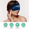 2 Pack Sleep Eye Mask for Women Men, Soft Breathable Eye Cove No Pressure Blackout Night Blindfold for Sleeping Light Blocking with Adjustable Strap, Starry Sky Turtle Lotus view 4