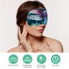 2 Pack Sleep Eye Mask for Women Men, Soft Breathable Eye Cove No Pressure Blackout Night Blindfold for Sleeping Light Blocking with Adjustable Strap, Fancy Dragonflies K view 4