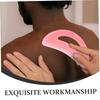 ORFOFE Gua Scraper Handheld Massage Tool Curved Gua Body Plate for Facial Relaxation for Neck Waist Back and Legs view 3