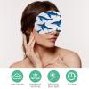 2 Pack Sleep Eye Mask for Women Men, Soft Breathable Eye Cove No Pressure Blackout Night Blindfold for Sleeping Light Blocking with Adjustable Strap, Sharks view 4