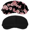 2 Pack Sleep Eye Mask for Women Men, Soft Breathable Eye Cove No Pressure Blackout Night Blindfold for Sleeping Light Blocking with Adjustable Strap, Pink Flowers Printing view 2
