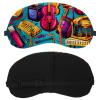 2 Pack Sleep Eye Mask for Women Men, Soft Breathable Eye Cove No Pressure Blackout Night Blindfold for Sleeping Light Blocking with Adjustable Strap, Musical Instruments view 2