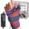 CREATRILL Thumb & Wrist Brace for Carpal Tunnel Relief, Electric Hand Heating Pad for CMC Joint Thumb Arthritis, Tendonitis, Wrist Support view 1