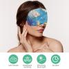 2 Pack Sleep Eye Mask for Women Men, Soft Breathable Eye Cove No Pressure Blackout Night Blindfold for Sleeping Light Blocking with Adjustable Strap, Ocean Illustration view 4