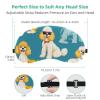 2 Pack Sleep Eye Mask for Women Men, Soft Breathable Eye Cove No Pressure Blackout Night Blindfold for Sleeping Light Blocking with Adjustable Strap, Lovely Bow Poodles view 3