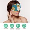2 Pack Sleep Eye Mask for Women Men, Soft Breathable Eye Cove No Pressure Blackout Night Blindfold for Sleeping Light Blocking with Adjustable Strap, Lovely Bow Poodles view 4