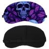 2 Pack Sleep Eye Mask for Women Men, Soft Breathable Eye Cove No Pressure Blackout Night Blindfold for Sleeping Light Blocking with Adjustable Strap, Skulls view 2