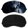 2 Pack Sleep Eye Mask for Women Men, Soft Breathable Eye Cove No Pressure Blackout Night Blindfold for Sleeping Light Blocking with Adjustable Strap, Autumn Moon Wolf view 2