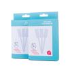 FRCOLOR Baby Teething Oral Care Brush Set 10pcs Gauze Baby Mouth Cleaning Brush Safe and Gentle for Newborn view 2