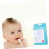 FRCOLOR Baby Teething Oral Care Brush Set 10pcs Gauze Baby Mouth Cleaning Brush Safe and Gentle for Newborn view 4