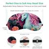 2 Pack Sleep Eye Mask for Women Men, Soft Breathable Eye Cove No Pressure Blackout Night Blindfold for Sleeping Light Blocking with Adjustable Strap, Jungle Unicorn view 3
