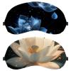 2 Pack Sleep Eye Mask for Women Men, Soft Breathable Eye Cove No Pressure Blackout Night Blindfold for Sleeping Light Blocking with Adjustable Strap, Glowing Butterfly Lotus view 1