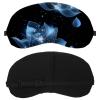 2 Pack Sleep Eye Mask for Women Men, Soft Breathable Eye Cove No Pressure Blackout Night Blindfold for Sleeping Light Blocking with Adjustable Strap, Glowing Butterfly Lotus view 2