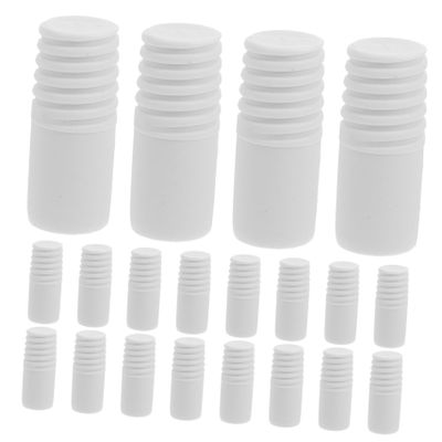 CALLARON 20pcs Threaded Replacement Mop Head Broom Handle Tips Hollow Rod for Home Commercial Cleaning Tools Versatile Secure and Convenient Cleaning Accessory