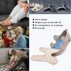 LFFTBK Spring Diabetic Shoes,Wide Neuropathy Relief Extra Deep Orthopedic Shoes Gifts for Parents(Black,11US) view 2