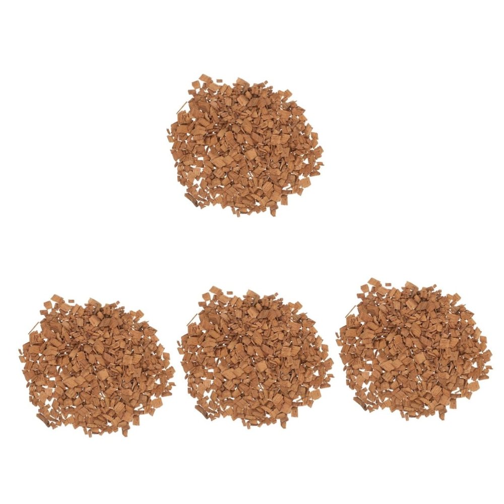 Cabilock 8packs French Oak Wine Making Chips Light to Red Wine Oak Chips for Enhancing Flavor and Home Brewing