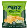 Utz Ripples Sour Cream and Onion Chips, 15 oz 1 Bag view 1