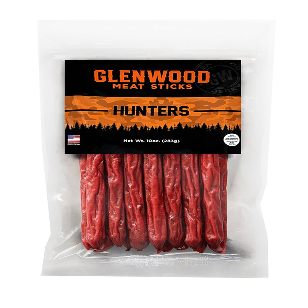 Glenwood Meat Sticks High Protein, 10 Ounce (Hunters)