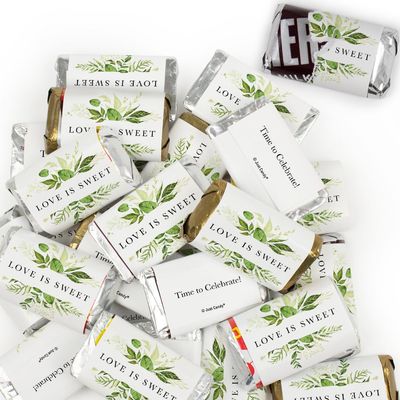 38 Pcs Wedding Candy Party Favors Wrapped Miniatures Chocolate - Botanical