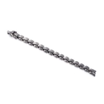 ZJchao Steel Metal Stylish Punk Bracelet Jewelry Men for School Party Daily Wear