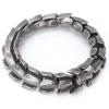 ZJchao Steel Metal Stylish Punk Bracelet Jewelry Men for School Party Daily Wear view 2