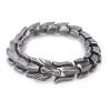 ZJchao Steel Metal Stylish Punk Bracelet Jewelry Men for School Party Daily Wear view 3