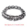ZJchao Steel Metal Stylish Punk Bracelet Jewelry Men for School Party Daily Wear view 4