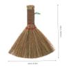 Didiseaon 2pcs Handheld Broom for Mini Desktop Cleaning Lightweight Cogon Grass Brush for Tea Tables Keyboards and Pet Areas Portable Sweeping Tool for Home Use view 2