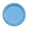 EcoQuality 9 inch Light Blue Plastic Dinner Plates Heavy-Duty Disposable Party Plates for Birthdays, BBQs, Picnics & Events for Catering, Weddings, and Holiday Gatherings (60) view 1