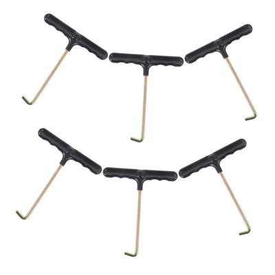 LIOOBO 6pcs Shoelace Tightener Tool Lace Puller for Ice Skates Sports Shoes and More Effortless Lacing Secure Fit Chic Design for All Footwear Types