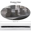 QMNLKH Round Door Mat Floor Mats Non Slip Mat Soft and Comfortable Big Stack of Books Round Rug for Bathroom Bedroom, Office view 2