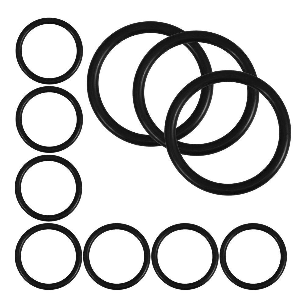 Alipis 10pcs Epdm Rubber Gaskets for Singing Bowls High-Temperature Resistant Easy to Install Cushion for Musical Instruments Inner Diameter Versatile Use for Meditation and Rituals