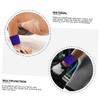 Ipetboom 6Pcs Unisex Wristbands Breathable Elastic Wrist Protectors for Sports and Fitness Sweat-absorbent Wrist Sleeves with Polyester Cotton and Latex Silk for Basketball Running Gym and Daily Wear view 4